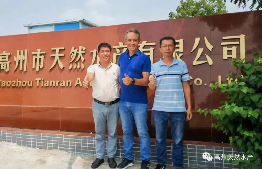 西班牙客戶(hù)到訪(fǎng)高州天然水產(chǎn)有限公司